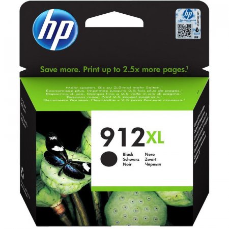 Картридж струйный HP 912XL 3YL84AE черный повышенной емкости для OfficeJet 801x/802x