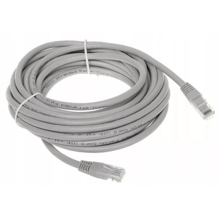 Патч-корд витая пара ExeGate UTP-RJ45-RJ45-5e-5M-GY 5e 5 м