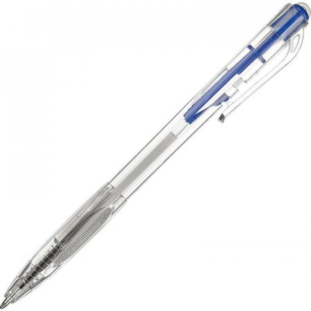 Ручка шариковая автоматическая синяя (толщина линии 0.7 мм)