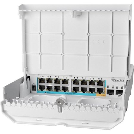 Коммутатор MikroTik netPower 15FR (CRS318-1FI-15FR-2S-OUT)