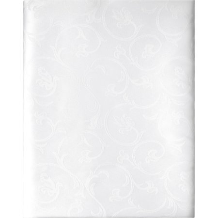 Скатерть на стол прямоугольная Luscan 145х180 см журавинка белая рис  1812