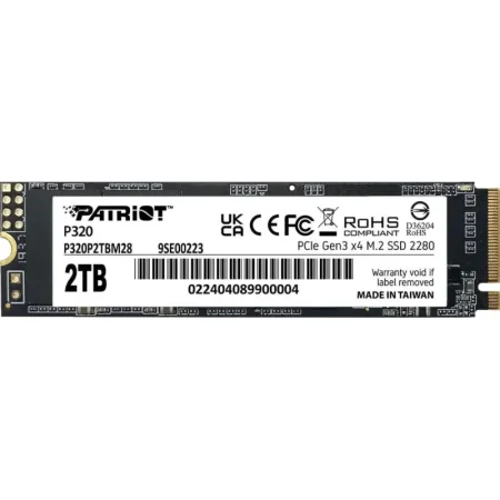 SSD накопитель Patriot Memory P320P2TBM28 2 ТБ