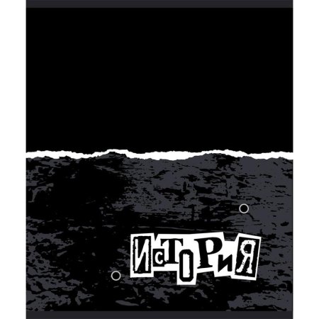 Тетрадь предметная по истории №1 School Панк А5 48 листов разноцветная в  клетку УФ-сплошной глянцевый лак