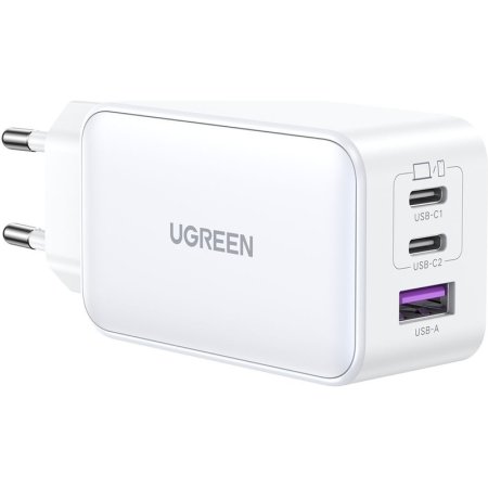 Сетевое зарядное устройство Ugreen CD244 65 Вт беспроводное (15334)