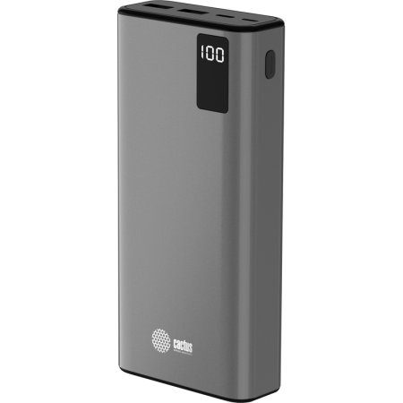 Внешний аккумулятор (power bank) Cactus CS-PBFSFA-20000 20000 мАч 5W  серый