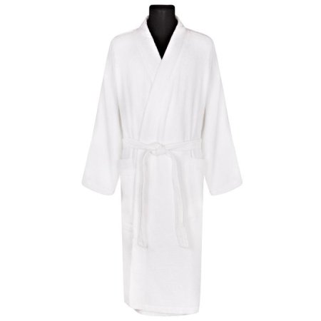Халат махровый размер 52-54 (2XL) белый