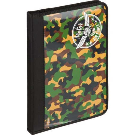 Папка для труда №1 School Military А4 на молнии