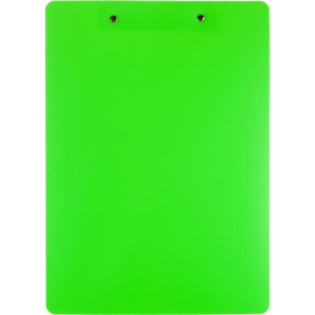 Папка-планшет с зажимом Attache Neon А4 салатовая