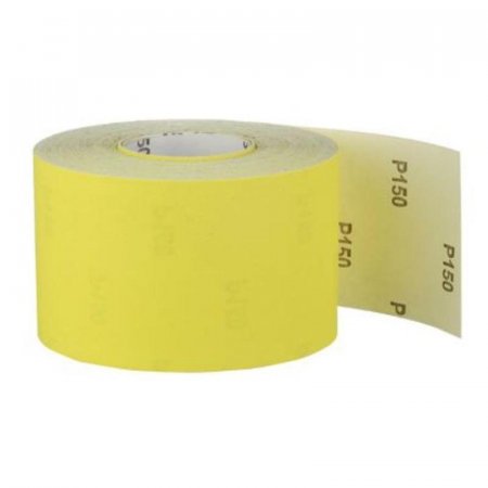 Бумага наждачная желтая в рулоне 115 мм х 5 м P150 ABRAforce (500024526)