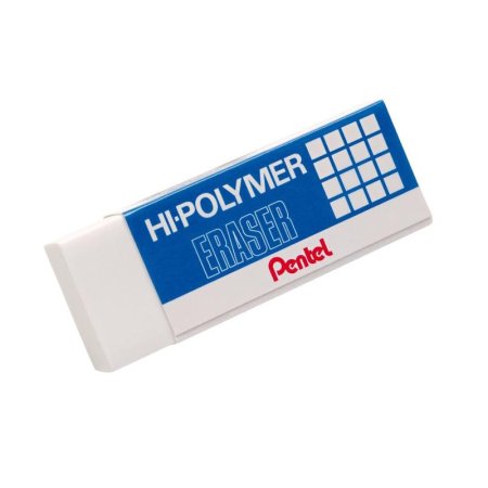 Ластик Pentel Hi-Polymer Eraser каучуковый прямоугольный 43х17х11.5 мм