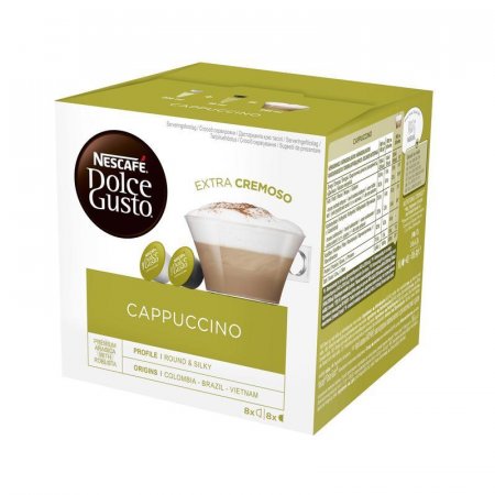Капсулы для кофемашин Nescafe Dolce Gusto Капучино (16 штук в упаковке)