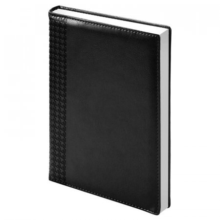 Ежедневник датированный 2021 год InFolio Lozanna искусственная кожа A5 176 листов черный (140x200 мм)