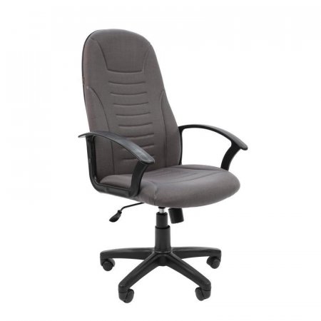 Кресло для руководителя Easy Chair 640 ТС серое (ткань, пластик)