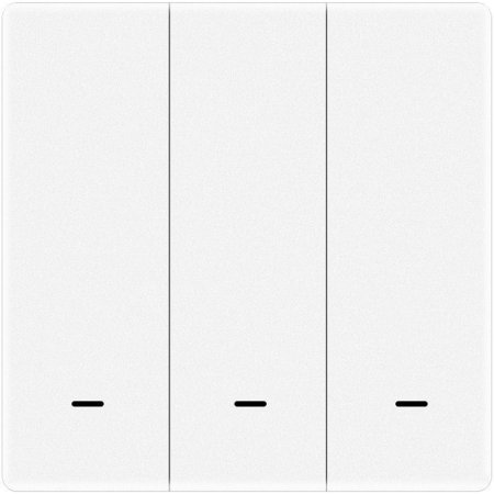 Выключатель MOES ZigBee 3-Gang Wireless Switch белый (ZT-B-EU3)