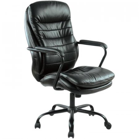 Кресло для руководителя EasyChair-559 TPU черное (искусственная кожа/металл)