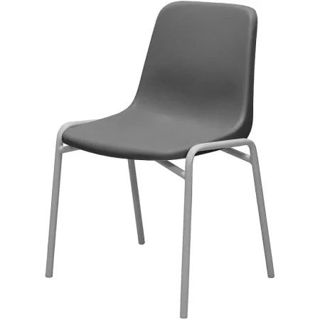 Стул обеденный Комус Мебель Стрит серый (пластик, металл)