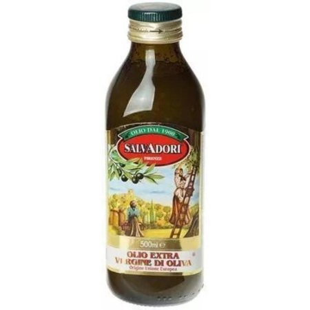 Масло оливковое Salvadori Extra Virgin нерафинированное 500 мл