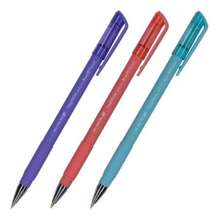 Набор шариковых ручек Bruno Visconti EasyWrite Joy синяя (толщина линии  0.4 мм, 2 штуки в упаковке)