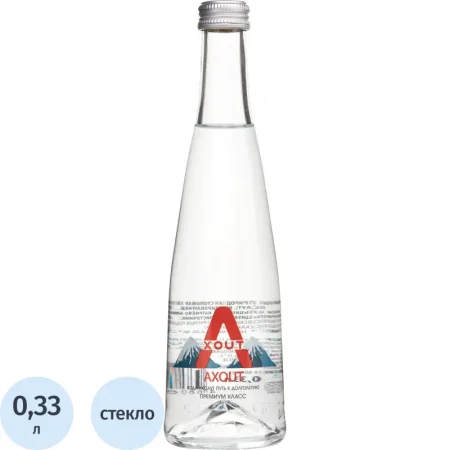 Вода минеральная Axout столовая негазированная 0.33 л