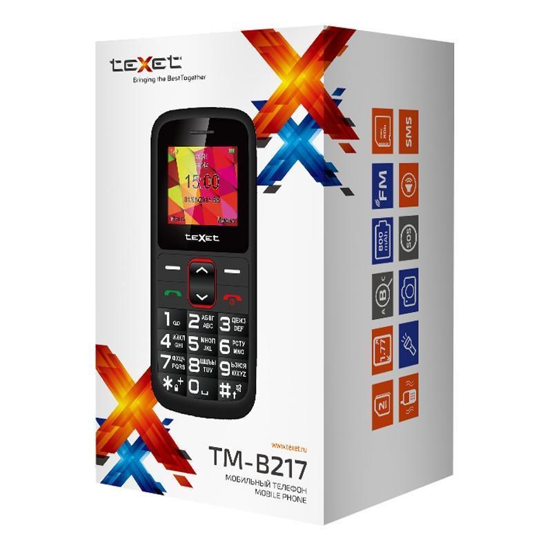 Телефон texet tm купить. Мобильный телефон TEXET TM-b217 (Black/Red). TEXET TM-b217. Мобильный телефон TEXET TM-b217. TEXET TM-b217 черно-красный.