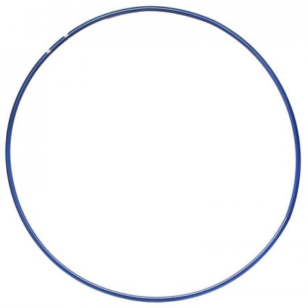 Обруч гимнастический диаметр 90 см синий