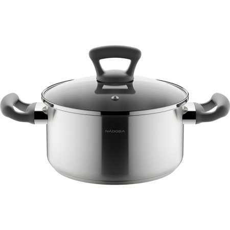 Кастрюля Nadoba Vikki 3 л нержавеющая сталь с крышкой