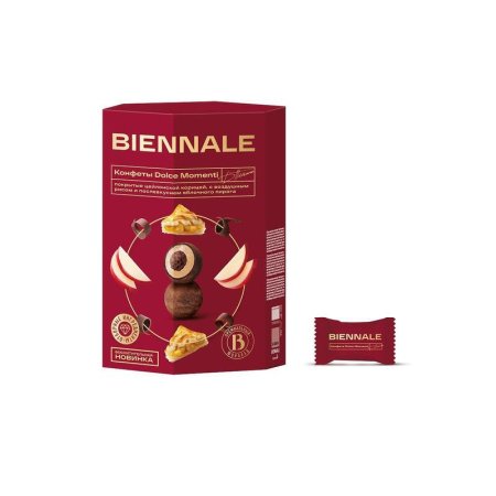 Подарочный набор шоколадных конфет Biennale Dolce Momenti Apple-pie 160  г