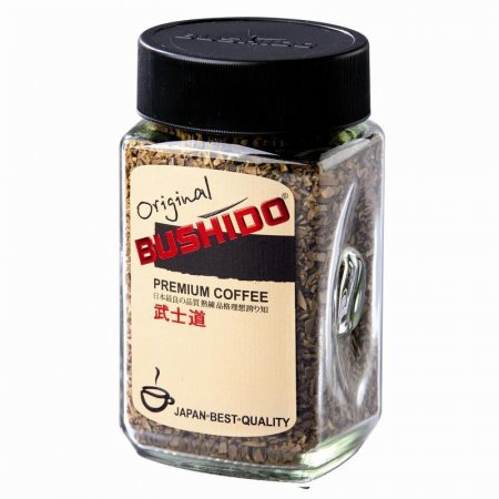 Кофе растворимый Bushido Original 100 г (стекло) Кофе растворимый Bushido Original 100 г (стекло)