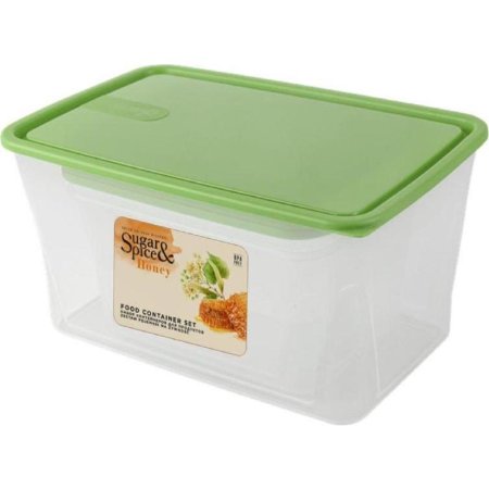 Набор контейнеров Sugar&Spice Honey пластиковых 3 штуки (600 мл,  900 мл, 2.1 л)