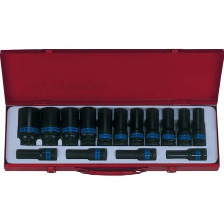 Набор головок ударных King Tony 4415MP03 10-32 мм 1/2' 15 предметов  (4415MP03)