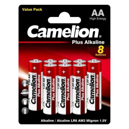 Батарейки Camelion Plus АА LR6 (8 штук в упаковке)
