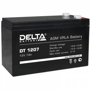 Аккумуляторная батарея Delta DT 1207