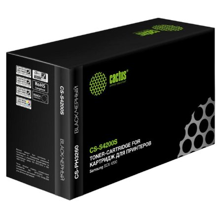 Картридж лазерный Cactus SCX-D4200A CS-S4200S для Samsung черный  совместимый