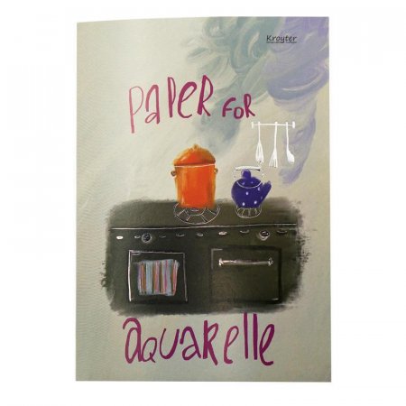 Папка для рисования акварелью Kroyter Сити А4 20 листов