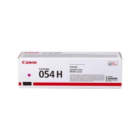 Картридж лазерный Canon 054 H M 3026C002 пурпурный повышенной емкости оригинальный