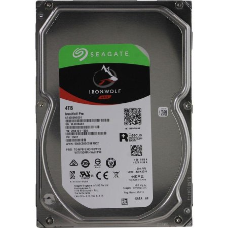 Жесткий диск Seagate IronWolf Pro 4 ТБ (ST4000NE001)