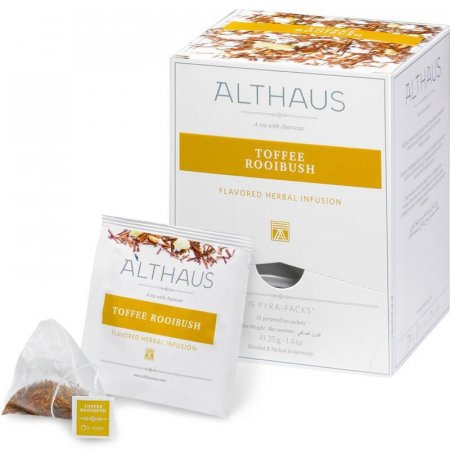 Чай Althaus Toffee Rooibush травяной 15 пакетиков
