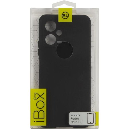 Чехол-накладка Red Line iBox Case Xiaomi Redmi Note 12 4G черный  (УТ000033287)