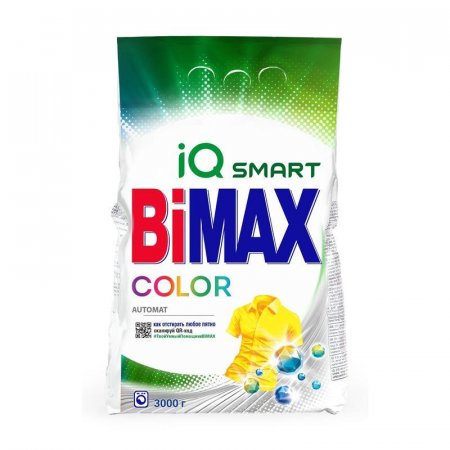 Порошок стиральный автомат BiMax Color 3 кг