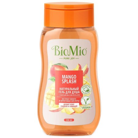 Гель для душа BioMio Bio Shower Gel Увлажнение и забота манго 250 мл Гель для душа BioMio Bio Shower Gel Увлажнение и забота манго 250 мл