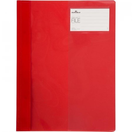 Папка-скоросшиватель Durable Project File A4 красная