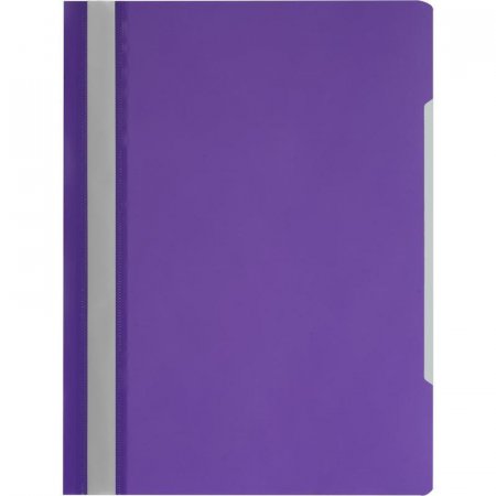 Папка-скоросшиватель Attache Economy A4 фиолетовая (10 штук в упаковке)