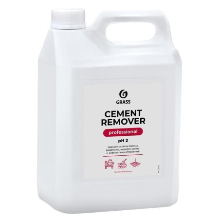 Моющее средство для послестроительной уборки Grass Cement Remover 5.8 кг  (концентрат)