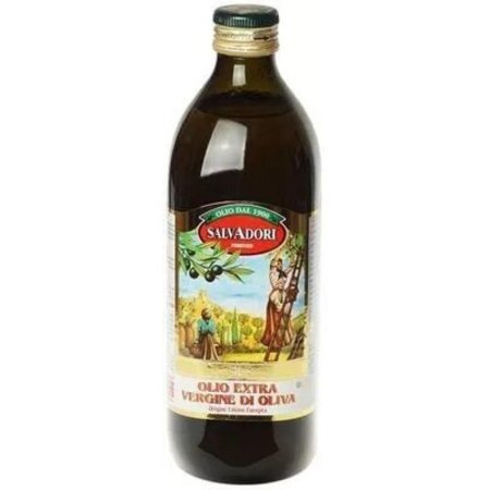 Масло оливковое Salvadori Extra Virgin нерафинированное 1 л