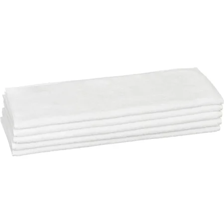 Полотенце махровое Luscan 70х130 см 500 г/кв.м белое 5 штук в упаковке