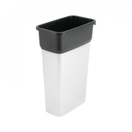Контейнер-бак мусорный Vileda Professional Гея 70 л пластиковый черный/серый