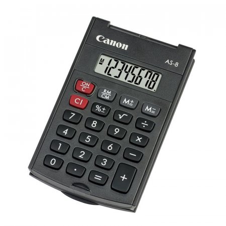Калькулятор карманный Canon AS-8 EMEA HB 8-разрядный
