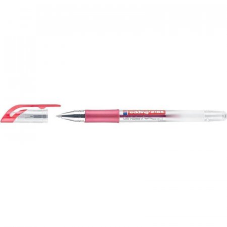 Ручка гелевая Edding 2185/2 красная (толщина линии 0.7 мм)