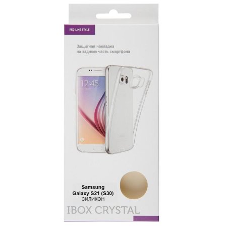 Чехол-крышка iBox Crystal для Samsung Galaxy S21 прозрачный  (УТ000023609)