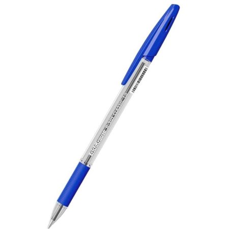 Ручка шариковая неавтоматическая ErichKrause R-301 Classic Stick&Grip синяя (толщина линии 0.5 мм)